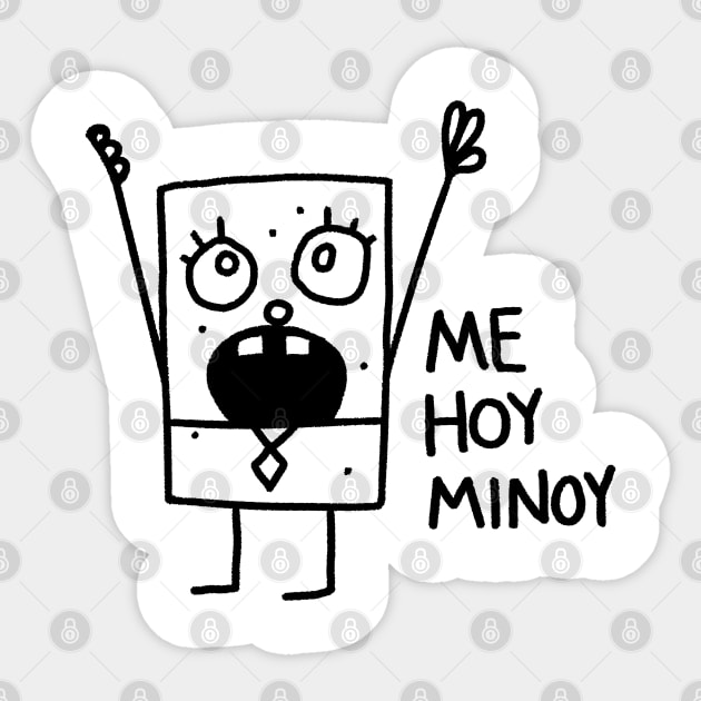 Doodlebob Sticker by flakytartART